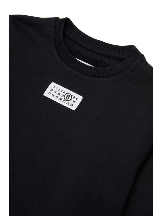 26SS [키즈] MM6 메종마르지엘라 트레이닝 상의 M61011K MM04HM6900 BLACK - MM6 MAISON MARGIELA