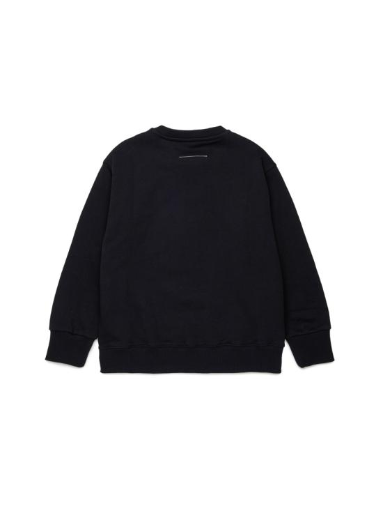 26SS [키즈] MM6 메종마르지엘라 트레이닝 상의 M61011K MM04HM6900 BLACK - MM6 MAISON MARGIELA