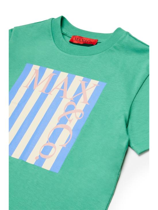 26SS [키즈] 막스앤코 티셔츠 MX0287K MX057MX506 GREEN - MAX & CO.