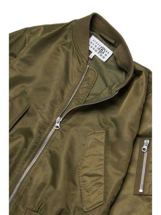 26SS [키즈] MM6 메종마르지엘라 캐주얼 자켓 M60993K MM03BM6514 BROWN - MM6 MAISON MARGIELA