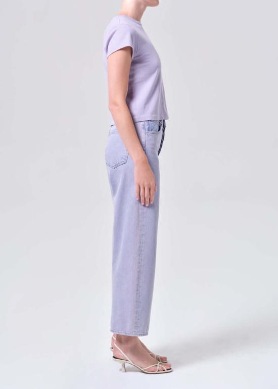  에이골디 데님 팬츠 아골드 렌 진 미디엄 라벤더 - AGOLDE