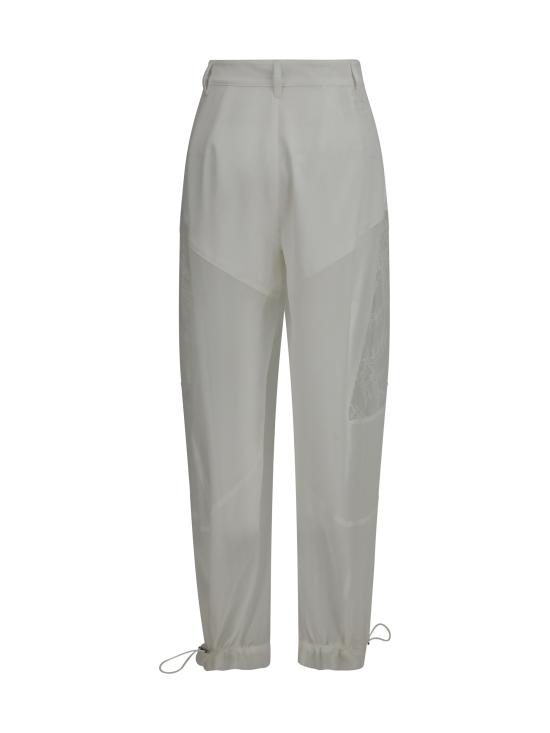 26SS 핑코 스트레이트 팬츠 106275A336 Z05 WHITE - PINKO