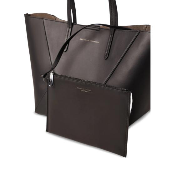 26SS 브루넬로 쿠치넬리 토트백 MBXAD2573 C8279 BROWN - BRUNELLO CUCINELLI