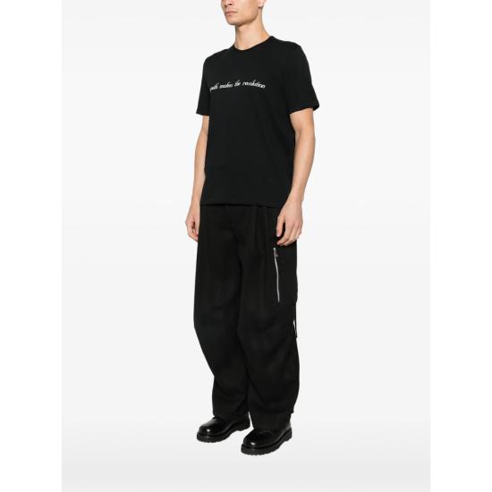 26SS 앤 드뮐미스터 탑 B0013823 FA206 099 BLACK - ANN DEMEULEMEESTER