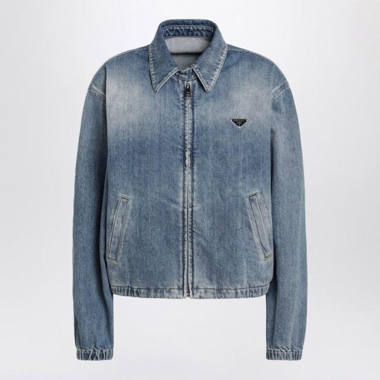 26SS 프라다 자켓 GFB337OOO16PK F0V3N LIGHT BLUE