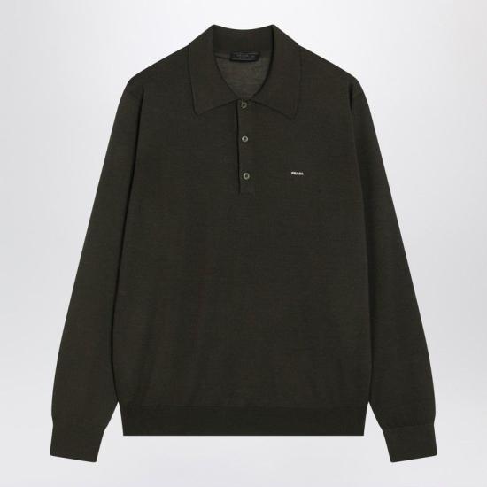 26SS 프라다 반팔 티셔츠 UMF147OOO18DY F0161 GREEN