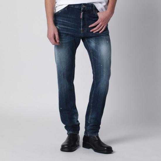 26SS 디스퀘어드2 스트레이트 팬츠 S74LB1896S30664 470 BLUE