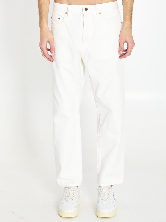 26SS 골든구스 스트레이트 팬츠 GMP01186P000980 10190 WHITE