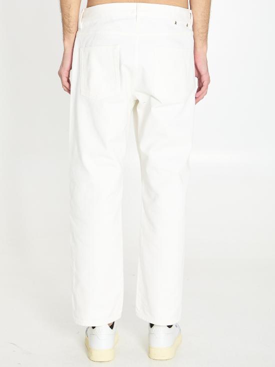 26SS 골든구스 스트레이트 팬츠 GMP01186P000980 10190 WHITE - GOLDEN GOOSE