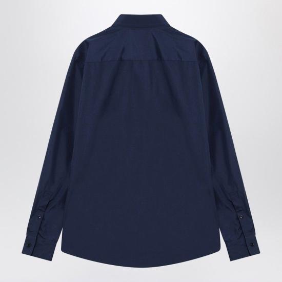 26SS 버버리 레귤러핏 코튼 포플린 셔츠 8122006136633 B4382 BLUE - BURBERRY