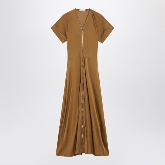 26SS 르메르 지퍼 드레스 DR1144LJ1049 BR426 BROWN