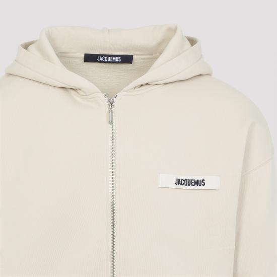 26SS 자크뮈스 그로그랭 후드 집업 HOM00257AJ00126 150 BEIGE - JACQUEMUS