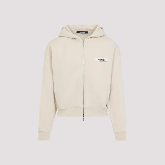 26SS 자크뮈스 그로그랭 후드 집업 HOM00257AJ00126 150 BEIGE - JACQUEMUS
