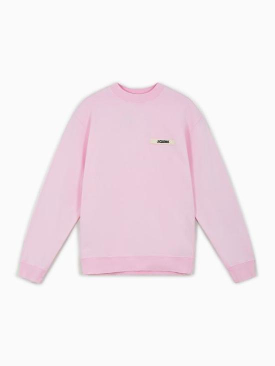 26SS 자크뮈스 그로그랭 스웨트 셔츠 SSM00206AJ00126 431 PINK