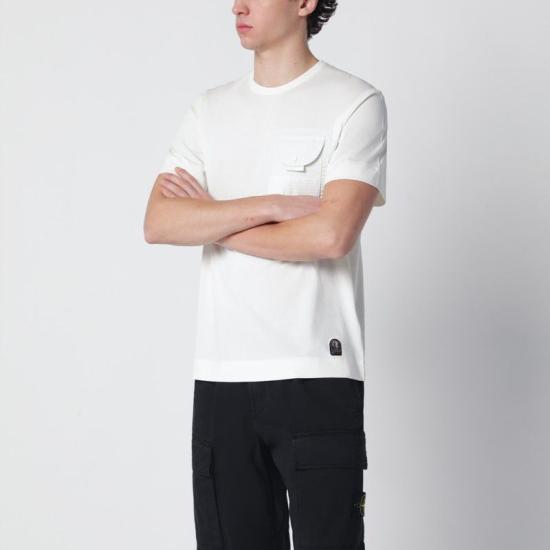 26SS 파라점퍼스 반팔 티셔츠 26SMPMTSRY01CO 0290 WHITE