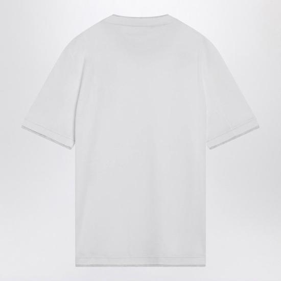 26SS 브루넬로 쿠치넬리 반팔 티셔츠 M0B137451GCO CW787 WHITE - BRUNELLO CUCINELLI