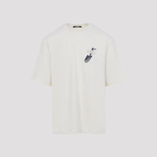 26SS 자크뮈스 반팔 티셔츠 TSM00623AJ00226 1NZ YELLOW - JACQUEMUS