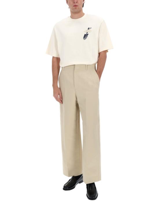 26SS 자크뮈스 반팔 티셔츠 TSM00623AJ00226 1NZ YELLOW - JACQUEMUS