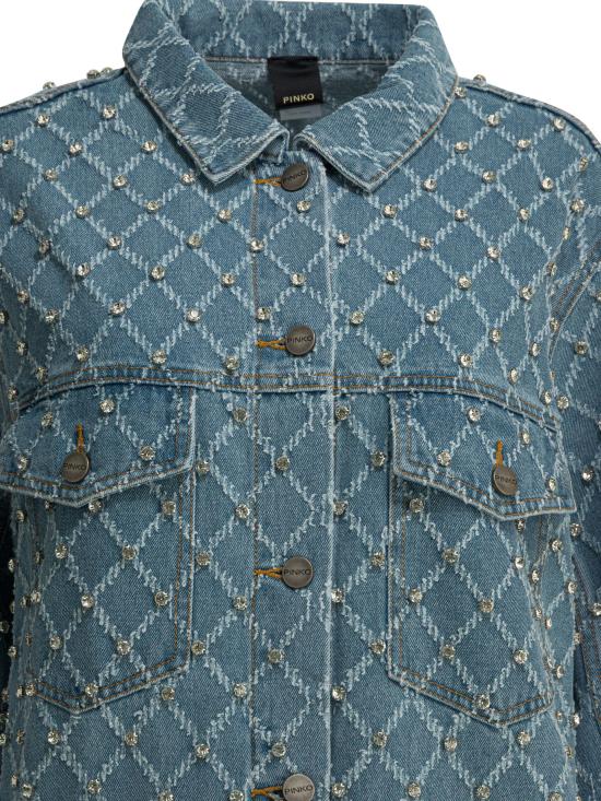 26SS 핑코 자켓 106246A32NPJE LIGHT BLUE - PINKO