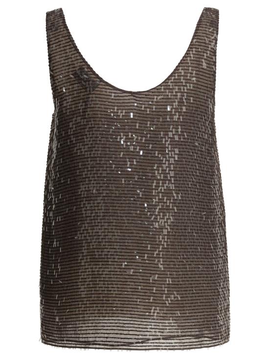 26SS 브루넬로 쿠치넬리 반팔 티셔츠 MF940HW310C8589 BROWN - BRUNELLO CUCINELLI