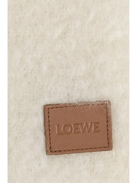 25SS 로에베 머플러/스카프 FSA6SS1X05 2100 WHITE - LOEWE