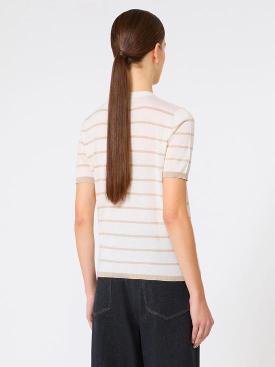 26SS 막스마라 반팔 티셔츠 MXPFAVETTA 007 NUDE NEUTRALS - MAX MARA