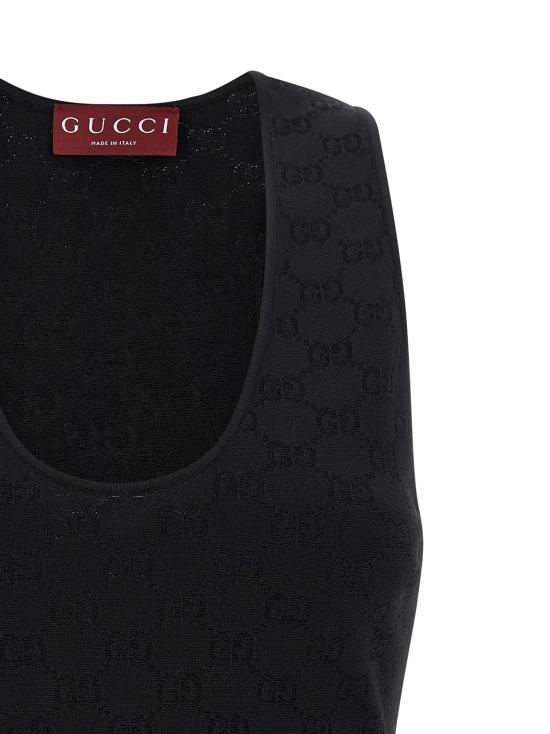 26SS 구찌 탑 852275XKFCP1000 Black - GUCCI