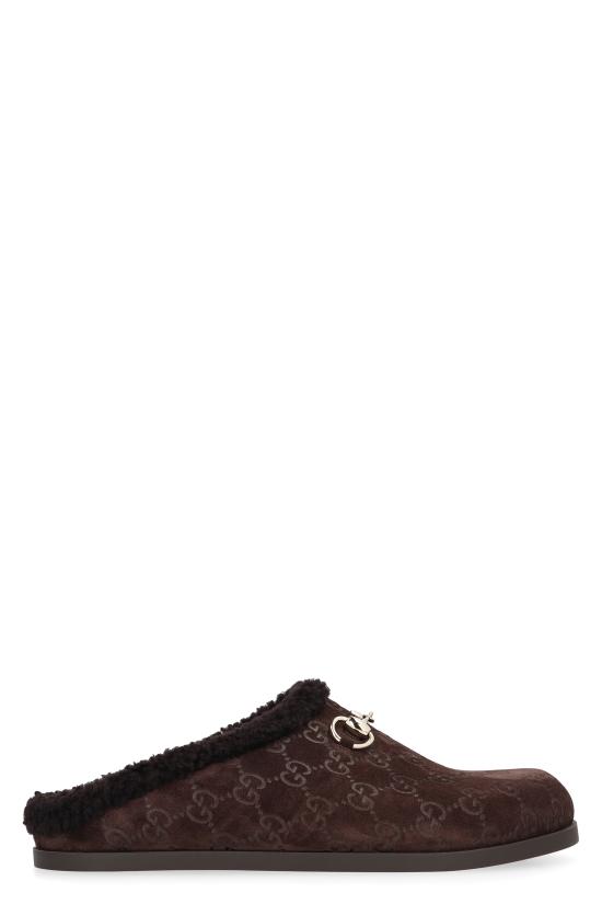 26SS 구찌 홀스빗 뮬 836057AAE27 2042 BROWN