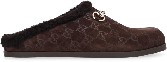 26SS 구찌 홀스빗 뮬 836057AAE27 2042 BROWN - GUCCI