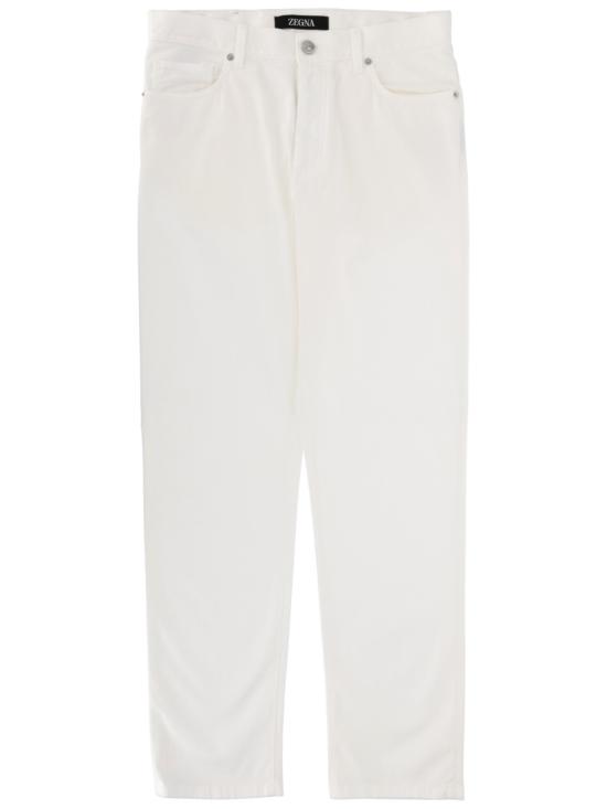 26SS 에르메네질도제냐 스트레이트 팬츠 E8PZW CITYBCO WHITE