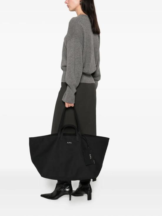 26SS 아페쎄 르 드러머 뚜왈 토트백 COHMPF67046 LZZ BLACK - A.P.C.