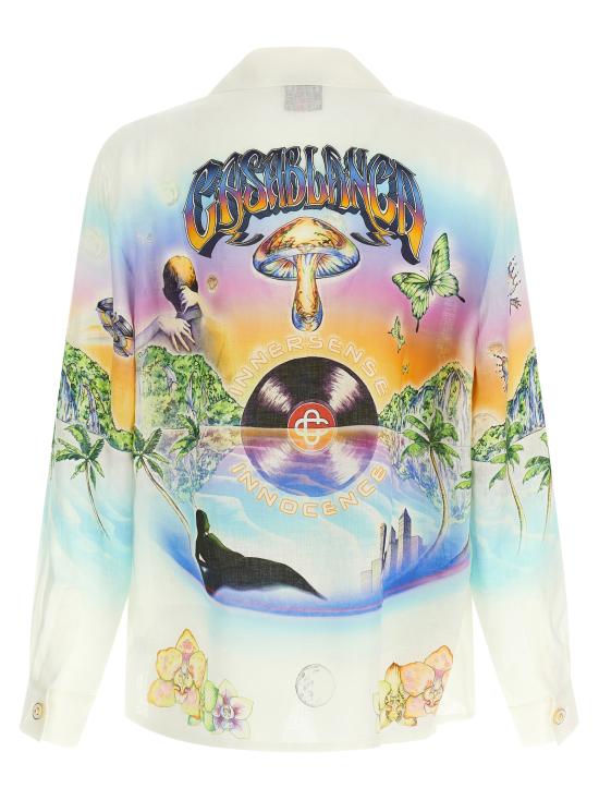 26SS 카사블랑카 긴팔 셔츠 MSS26SH00605 Multicolor - CASABLANCA