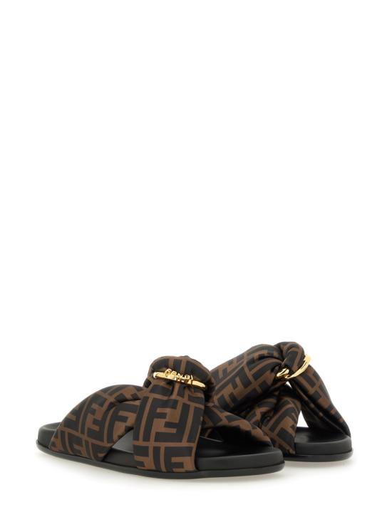 26SS 펜디 필 슬리퍼 8X8645AE7S F0R7V TABACONERO - FENDI