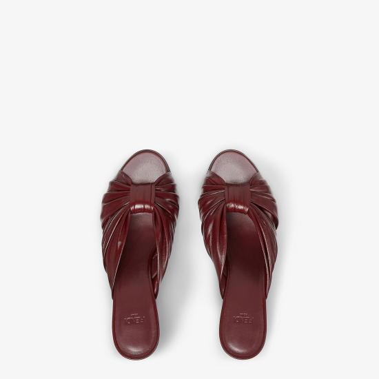 26SS 펜디 샌들 8R8883AYFA F0TFG PLUM - FENDI