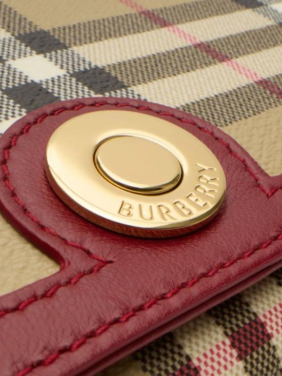 26SS 버버리 탑 핸들 노트 백 8116282155142 B9724 VNTGCHRUBY - BURBERRY