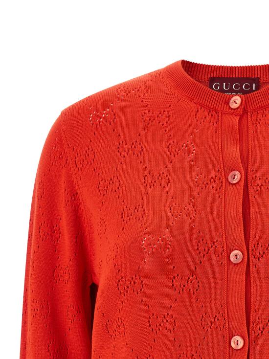 26SS 구찌 가디건 856202XKFCO5741 Red - GUCCI