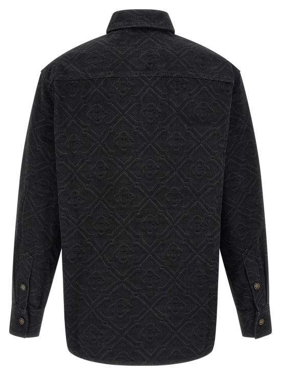 26SS 카사블랑카 긴팔 셔츠 MSP26SH24001 Black - CASABLANCA