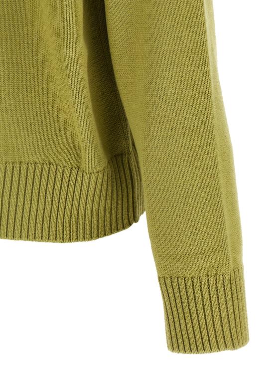 26SS 아미 울 드 하트 가디건 UKC380KN0156A118 Green - AMI