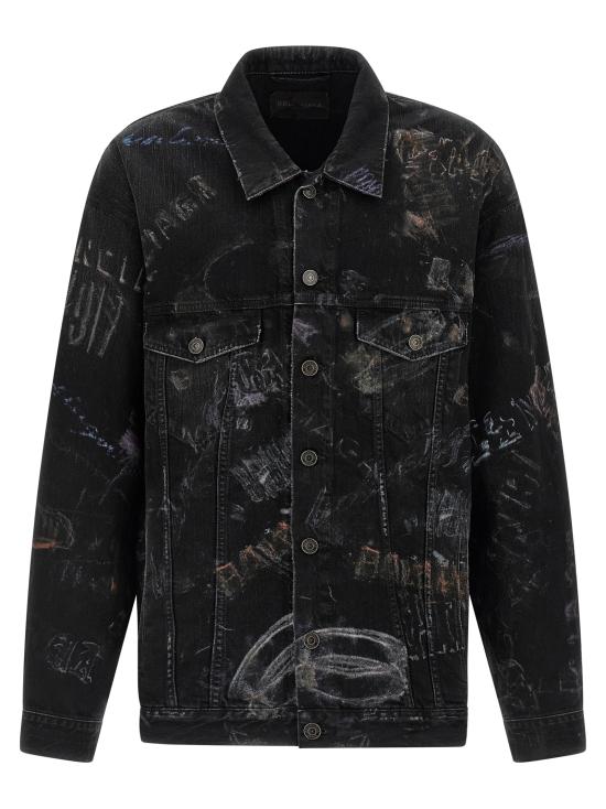 26SS 발렌시아가 오버사이즈 재킷 857181TTWA81037 Black