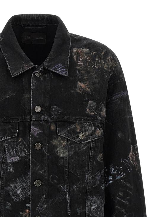 26SS 발렌시아가 오버사이즈 재킷 857181TTWA81037 Black - BALENCIAGA