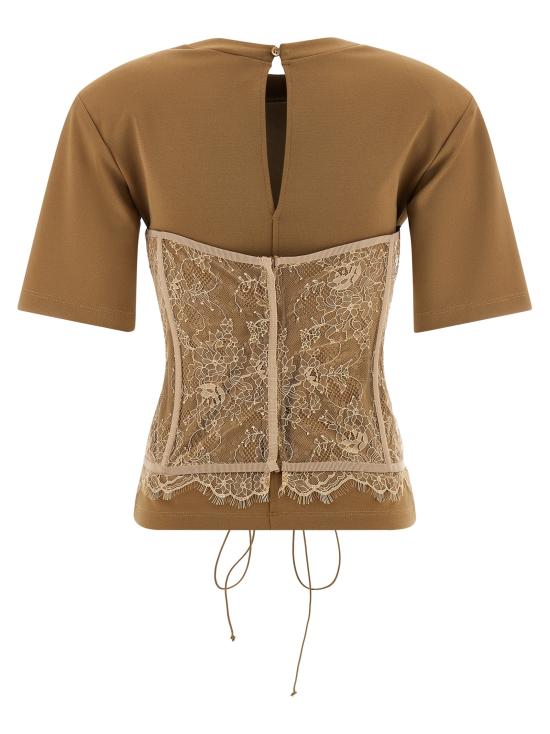 26SS 쥬세페 디 모라비토 탑 06PSTO3951630923 Brown - GIUSEPPE DI MORABITO