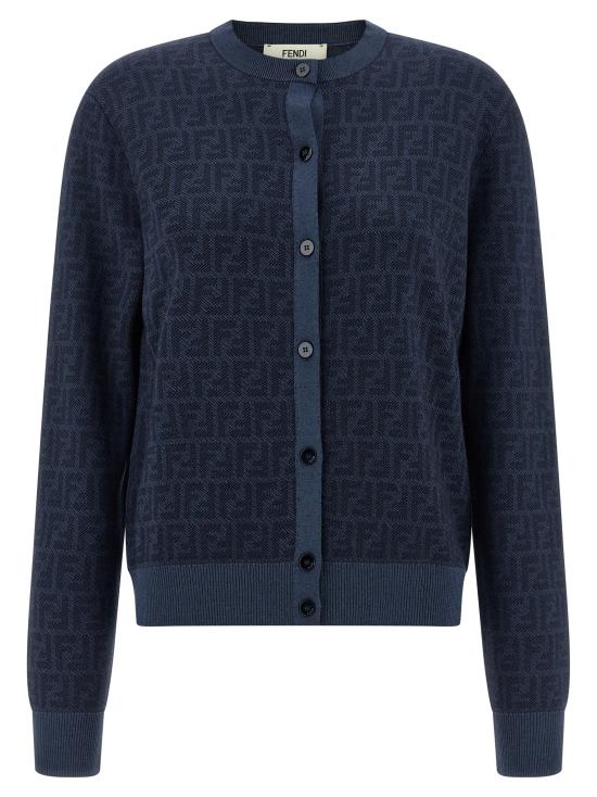 26SS 펜디 가디건 FZE566AYM1F1UKI Blue