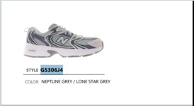 26SS [키즈] 뉴발란스 스니커즈 G5306J4 GREY