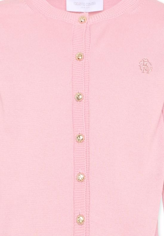 26SS [키즈] Roberto cavalli kids 가디건 CGP26153CD PINK CRYSTAL ROSE - OTHER BRANDS