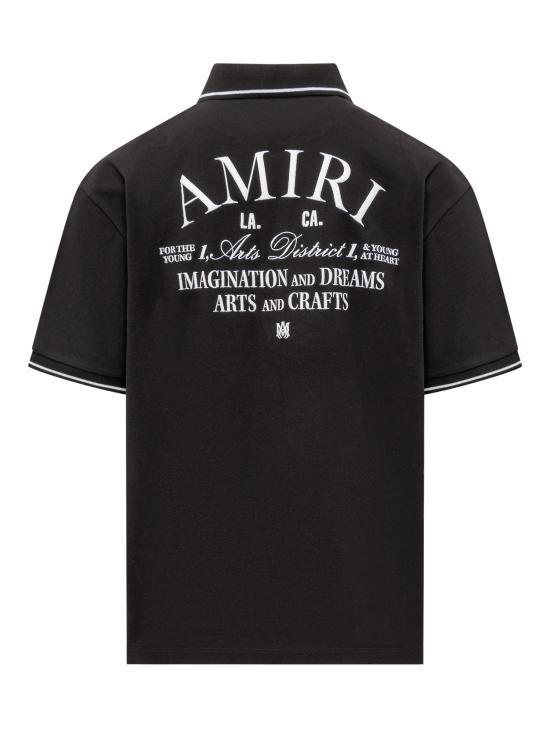 26SS 아미리 폴로 티셔츠 AMJYPO1008 001 BLACK - AMIRI