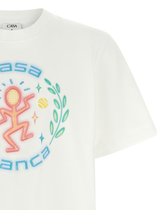 26SS 카사블랑카 반팔 티셔츠 MSP26JTS00111 - CASABLANCA