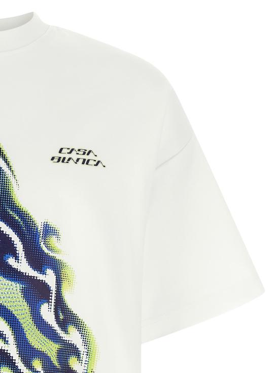 26SS 카사블랑카 반팔 티셔츠 MSP26JTS06401 - CASABLANCA