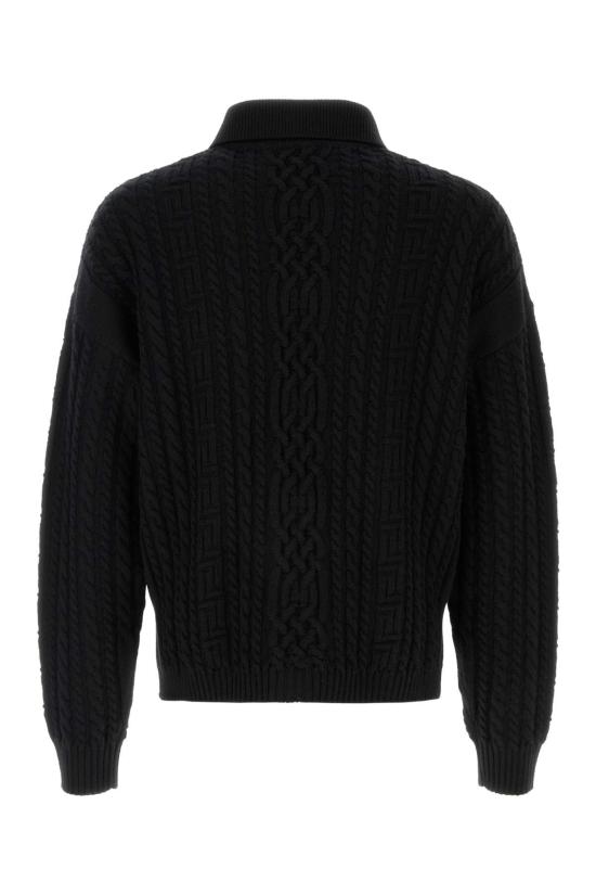 26SS 베르사체 스웨터 10221791A16354 1B000 Black - VERSACE