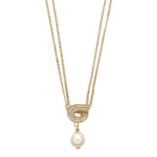 26SS 살바토레 페라가모 팔찌 776608 760783ORO PERLA Golden - SALVATORE FERRAGAMO