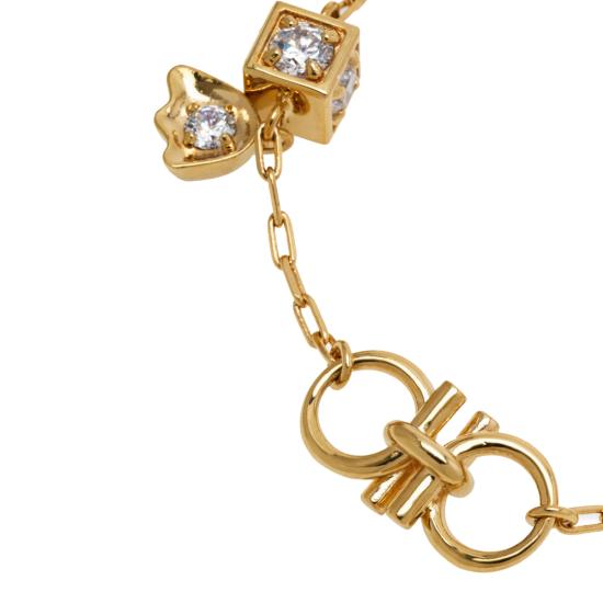 26SS 살바토레 페라가모 팔찌 790719 760939ORO BLACK Golden - SALVATORE FERRAGAMO